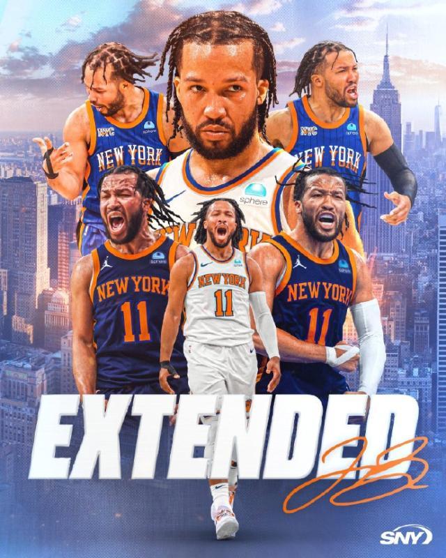 体育彩票-布朗森少拿1.13亿留队？尼克斯把关系篮球玩明白了